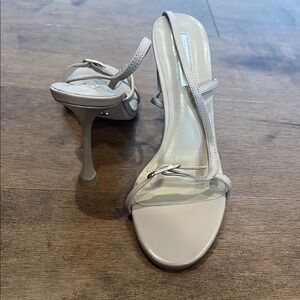 Tony Bianco Elegant Cream Stiletto Heels